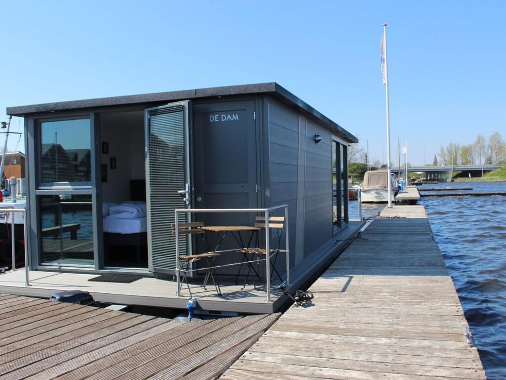 Modern Houseboat With Air Conditioning Located In Marina Uitgeest Esterno foto